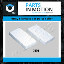 Pollen / Cabin Filter fits JEEP WRANGLER Mk3 3.6 2011 on Ashika 55111302AA New