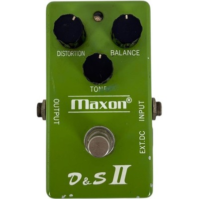 Maxon D&S II Distortion Sustainer Effect Pedal 1970s - Vintage Japan