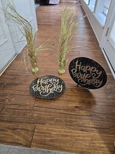 Happy Birthday Table Decorations