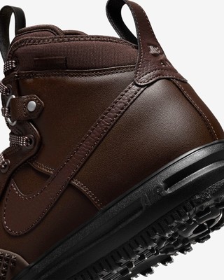 New Nike Lunar Force 1 Winterized Duck Boots - Baroque Brown  display picture 1