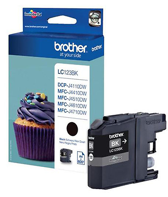 Brother LC123 Original DCP-J4110DW Tintenpatrone Schwarz