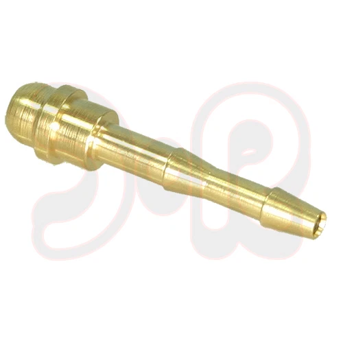 Schlauchtülle 4 mm für 1/4" Überwurfmutter Autogen Stecktülle Sauerstoff Argon