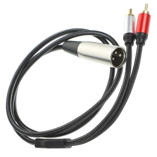 XLR to RCA Audio Cable Music Converter Microphone Wire Equipment Adapter Signal - Picture 2 of 12