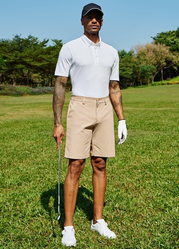 Men's Golf Shorts Stretch Work Dress Shorts Quick Dry Hiking Athletic Casual ... - Picture 6 of 7