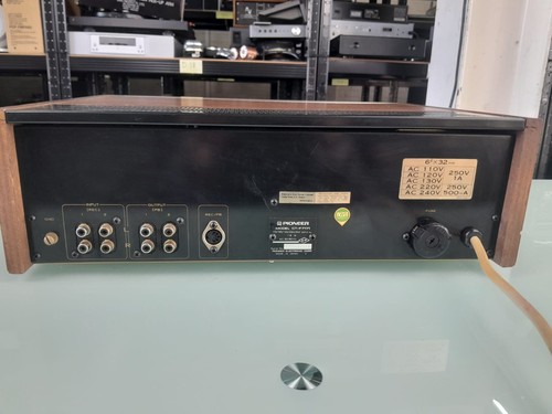 SERVICED PIONEER CT F7171 STEREO CASSETTE TAPE DECK - Imagen 4 de 10