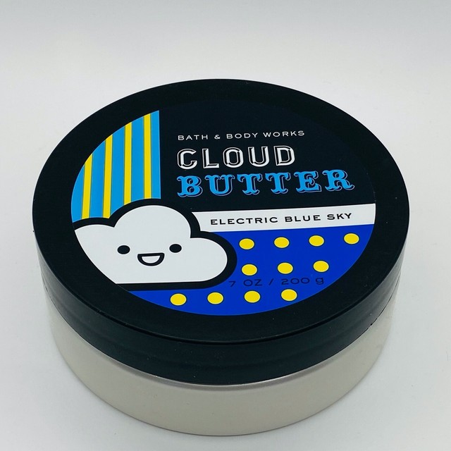 3 Bath & Body Works Cloud Butter Electric Blue Sky 7 Oz Each for sale