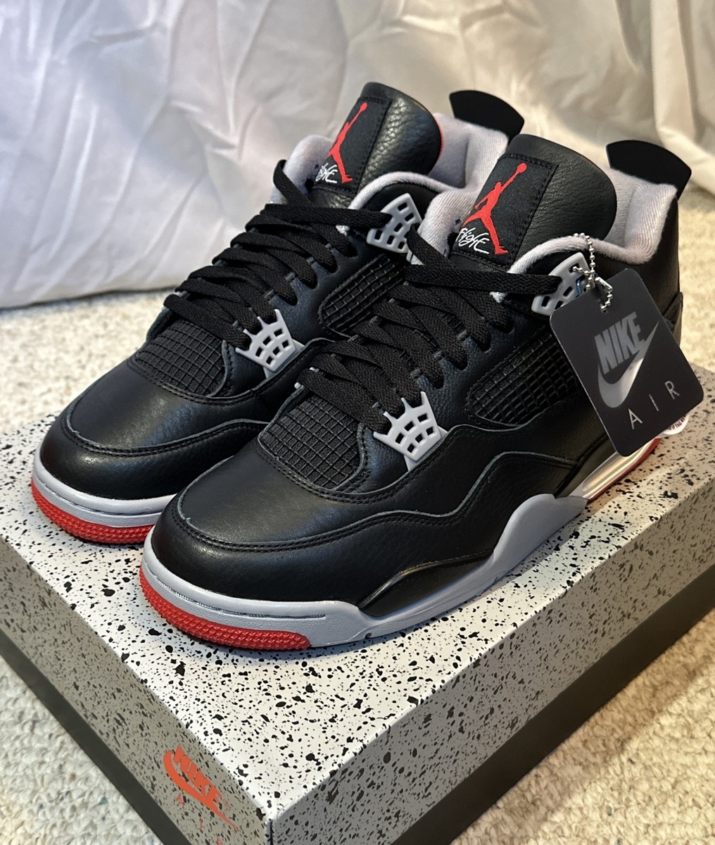 Size 11.5 - Air Jordan 4 Retro Bred Reimagined FV5029-006 | eBay