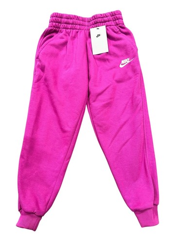 NEW Nike Kids Sportswear Club Fleece Joggers Pink Size X-Small XS FD3008-518