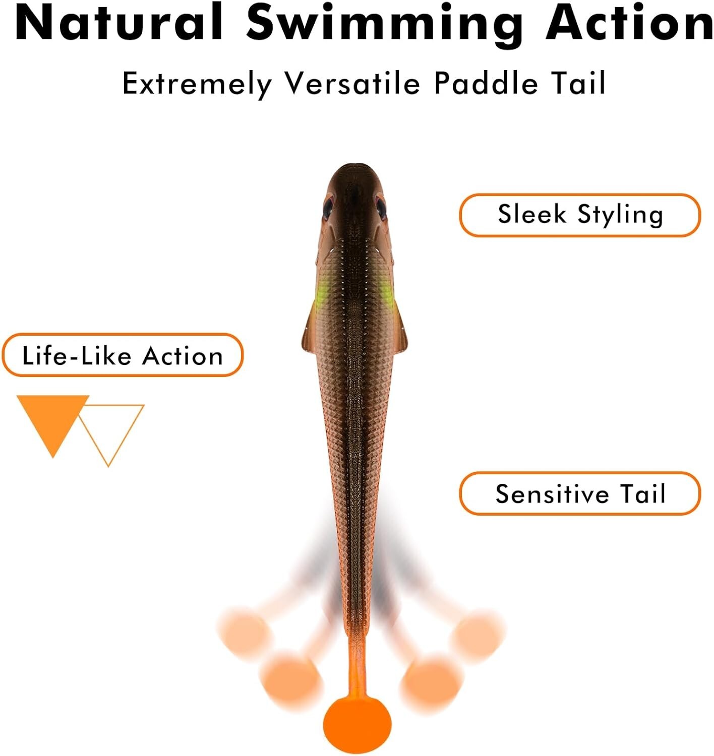 Vibrating 2.5in Soft Swimbaits - 24pc Set for Family Fishing Adventures - Image 7