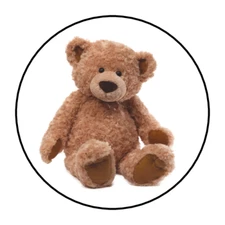 30 CUTE TEDDY BEAR ENVELOPE SEALS LABELS STICKERS 1.5" ROUND GIFTS FAVORS