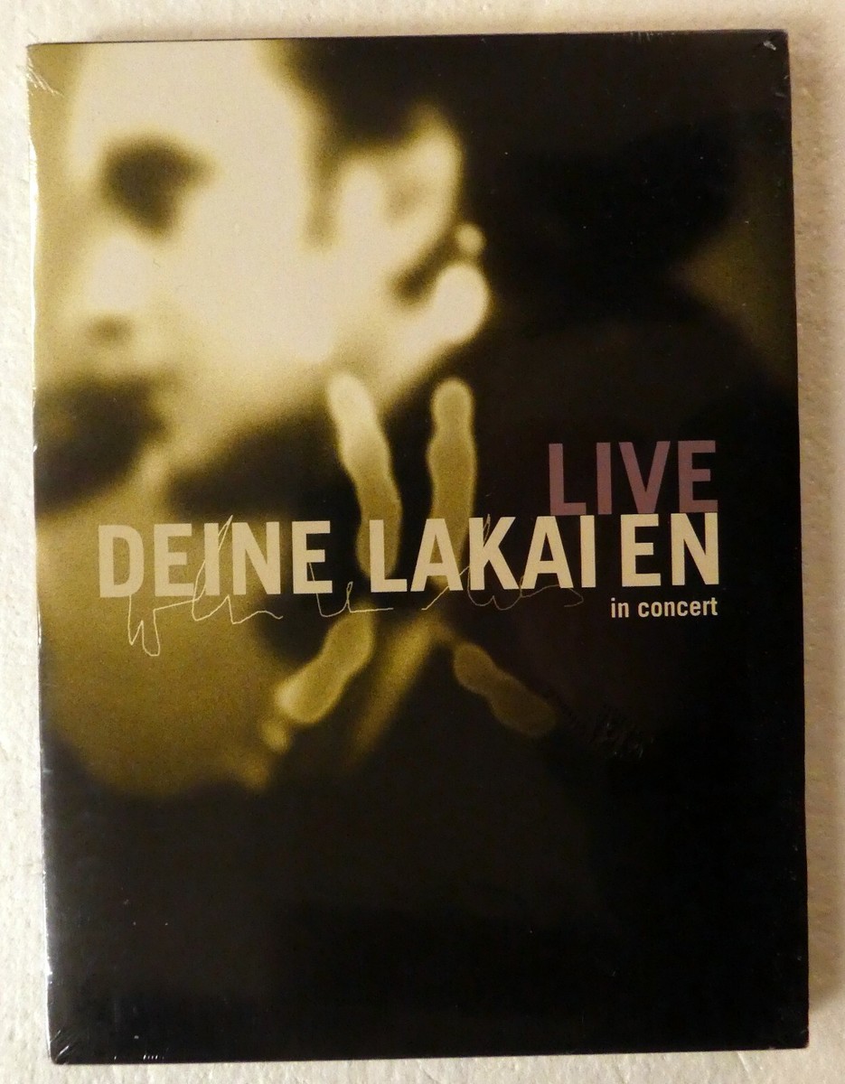 DEINE LAKAIEN Live in Concert: White Lies-Tour 2002 DVD New