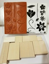Stampin Up Set BODACIOUS BOUQUET Set of 9, Unmounted Definitely Decorative NEW