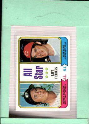 1974 Topps #336 Bobby Murcer/Pete Rose EX Excellent All-Star Left Field ID:50035