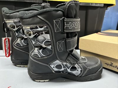 New W Box Tony Hawk Size Y Thermolite Black Winter Snow Boots Skateboard  Theme