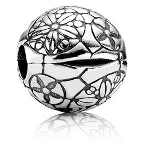 s-l500 NEW AUTHENTIC PANDORA DA VINCI CLIP #791010 SILVER RETIRED BRAND NEW RARE F/SH