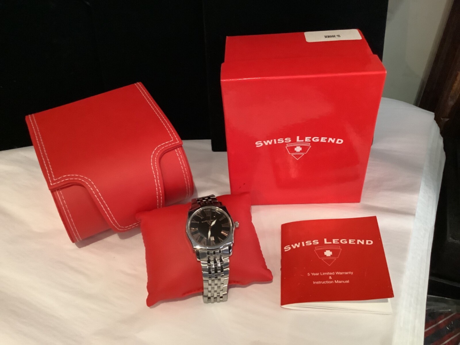 ORIGINAL BOX & CASE AUTHENTIC SIGNED SWISS LEGEND… - image 5