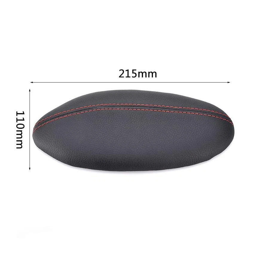 Black Car Leather Leg Cushion Knee Pad Pillow Thigh Support Seat Door Leg Pad - Image 2 of 4