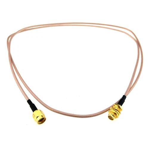 WiFi Extension Cable RP-SMA Hole to Pin Antenna Extender Wire 6.6ft RG316 Cord