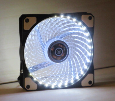 32x - LED - Weiß: Gehäuselüfter 120 mm, GameMax, GMX-GF12W - NEU / OVP