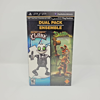  Daxter and Secret Agent Clank PSP UMD Dual Pack : Video Games