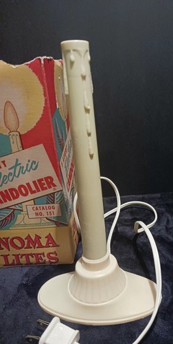 Vintage Noma Candolier Electric Christmas Candle With Box - Picture 14 of 16