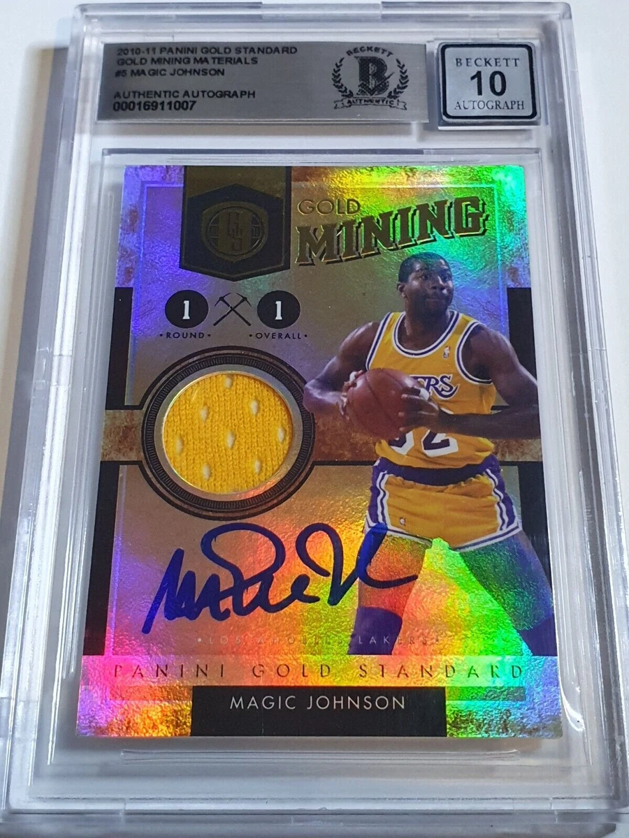 Magic Johnson 10 Graded Basketball Sports Trading Cards