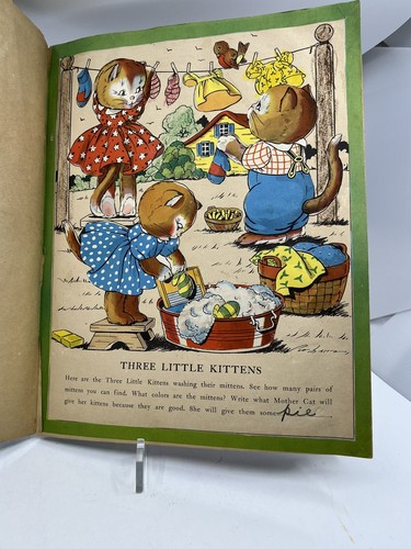 1941 Merrill-3 kleine KÄTZCHEN-Peter HASE-SAMBO-Kinder AUFKLEBER Bk WW2 Ära - Bild 11 von 16