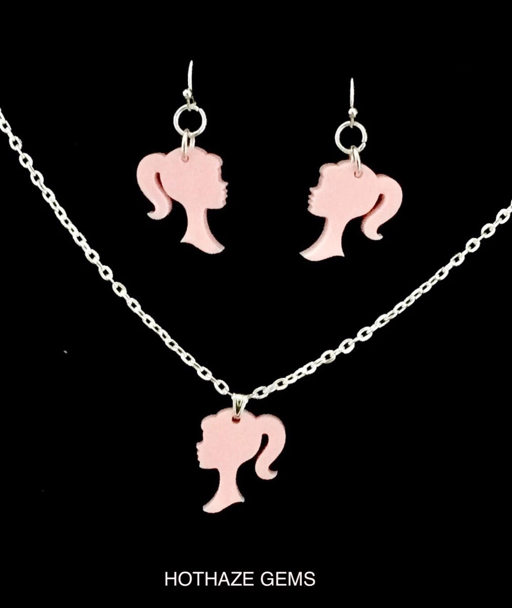 Barbie head necklace clearance