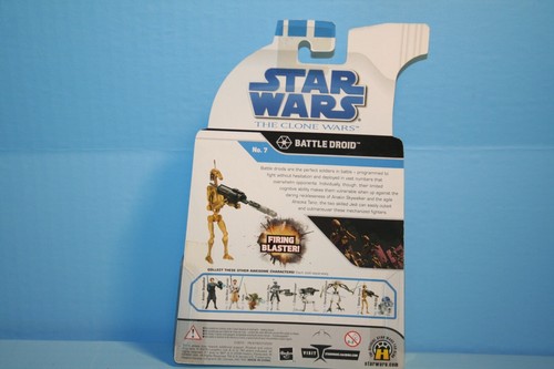 STAR WARS 2008 THE CLONE WARS NEUWERTIG AUF KARTENFIGUREN KLONE SCHLACHTDROIDEN DROIDEN - Bild 20 von 102