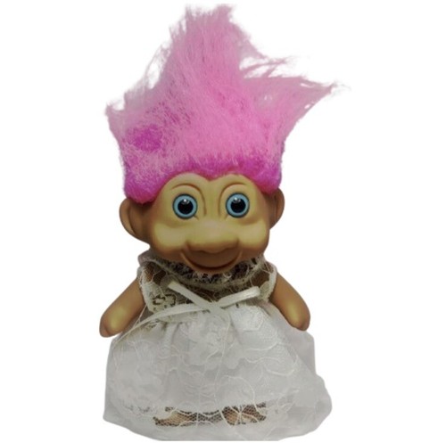 Russ Troll Bride & Groom Dolls 4.5” Tall - Picture 6 of 11