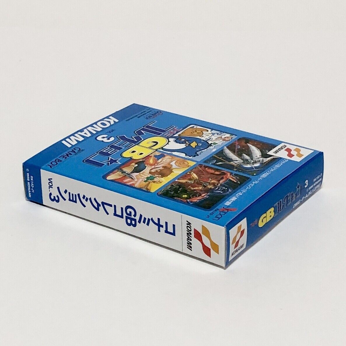 Konami GB Collection Vol.3 Game Boy Box Manual Postcard Konami GB Collection Vol.3 Game Boy Box Manual Postcard