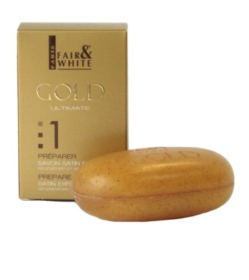  Fair And White Ultimate Gold Peeling Seife 200g
