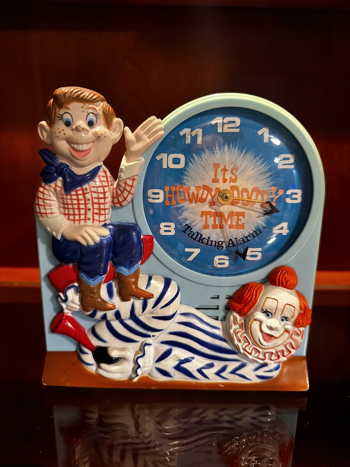 Vintage Howdy Doody Talking Alarm Clock Janex Corporation eBay