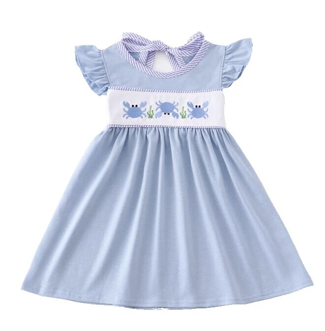 Cotton Blend Party Dresses for Girls