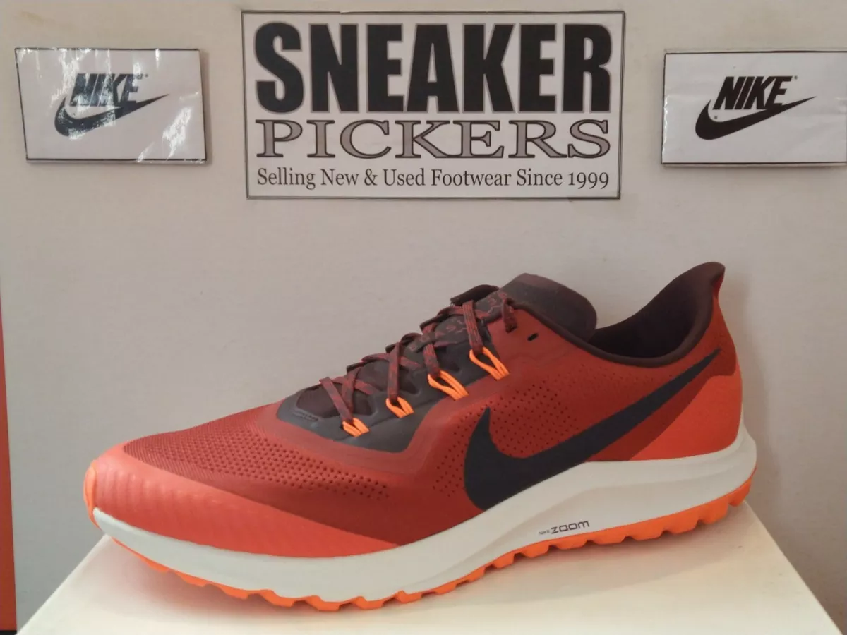 Nike Mens Air Zoom Pegasus 36 Trail AR5677 600 Dune Red Burgundy Size 15