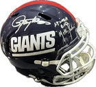 Lawrence Taylor Signed Full Size NY Giants Replica Speed Helmet JSA Bad Mofo 3
