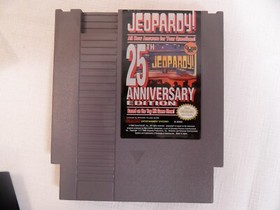 JEOPARDY 25TH ANNIVERSARY NES NINTENDO VIDEO GAME COMPLETE IN BOX 