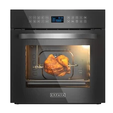 Empava 24" Electric Convection Single Wall Oven 10 Cooking Functions Deluxe 360°