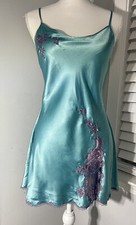 Y2K Victoria  s Secret Angels Satin and Lace Slip Dress deadstock