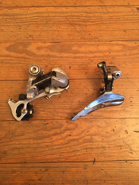 front and rear derailleur