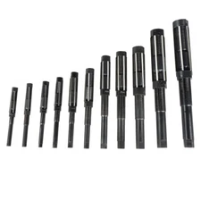 ADJUSTABLE EXPANDING HAND REAMER 11 PCS SET H4 TO H14 SIZES 15/32 " to 1-1/2 "