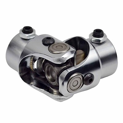 1" DD Chrome Universal Joint U-Joint Shaft - 83mm Length, 4000 RPM, 35° Angle For Automotive & Machinery
