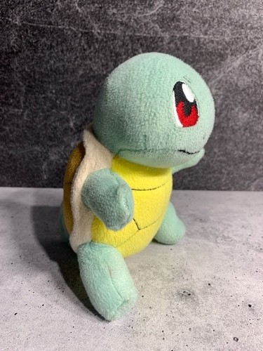 Pokemon Plush Squirtle 7" Stuffed Animal -RARE 2013 Tomy Nintendo - Kanto Region - Picture 3 of 10