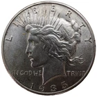 1935-S $1 Peace Silver Dollar AU+