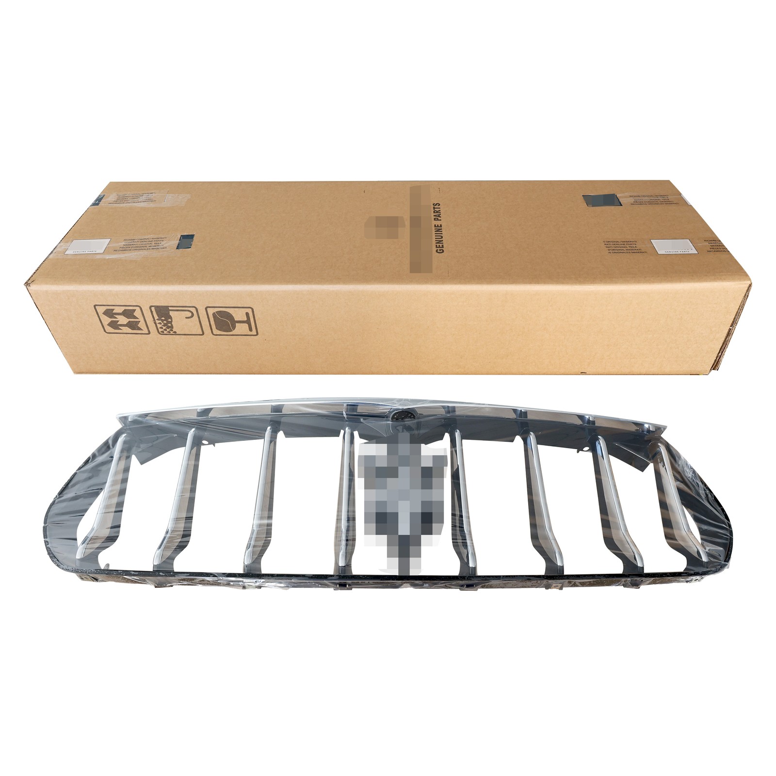 New Front Upper Grille Radiator For Maserati Levante 2017-2024 Black Chrome