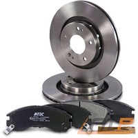 Bremsscheiben BelÜFtet Ø294 + BremsbelÄGe Vorne FÜR Citroen C-CROSSER 2.2 2.4