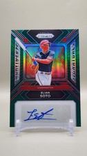 2024 Panini Prizm Baseball Elian Soto Sensational Signatures Green Prizm SS-ES