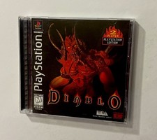 PlayStation1 DIABLO 1998 Black Label With Manual & Reg Card RARE Collectors
