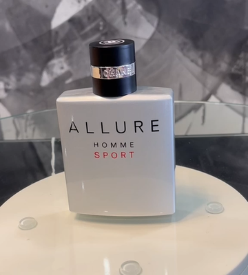 Chanel Allure Homme Sport Eau De Toilette 3.4oz 100 ML Men