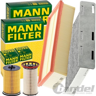 MANN  INSPEKTIONSPAKET passend für VW GOLF 6 CADDY JETTA 4 BEETLE 5C YETI 5L
